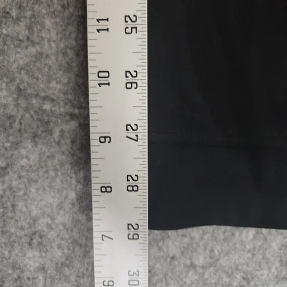 Halara High Waisted Button Pockets Wide Leg Casual Pants Women's XL Black Gym - Picture 10 of 11